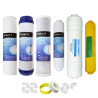 Kit 5 filtres, reminéralisant, membrane 75 GPD en ligne osmose inverse MOON75LINE