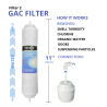 Juego 4 filtros osmosis inversa compacta