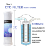 Juego 4 filtros osmosis inversa