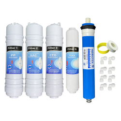 OFERTA membrana + 4 filtros osmosis inversa CS