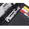 Tarjeta herramienta multi funcion. Acero inoxidable. 11 funciones.