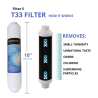 Kit  4 filtros osmosis inversa compatible HIDROSALUD HIDROBOX